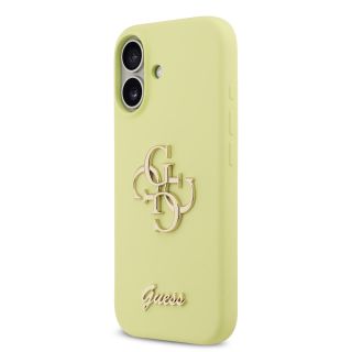 Guess Liquid Silicone 4G Metal Logo Case for Apple iPhone 17 (GUHCP17SSC4GLMY)