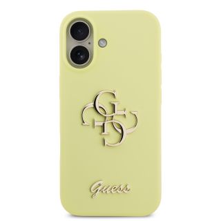 Guess Liquid Silicone 4G Metal Logo Case for Apple iPhone 17 (GUHCP17SSC4GLMY)