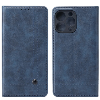 Mocco Smart Seam Book Case for Apple iPhone 17 Pro (MO-SMS-IP-17PR-BL)