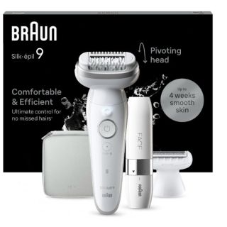 Braun SES9-341 Epilator + FS1000 Mini Shaver FACE (SES9-341)