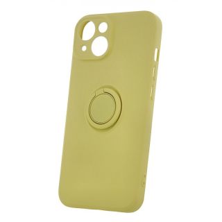 Mocco Finger Grip Back Case for Apple iPhone 16 (MO-FG-IP-16-YE)