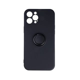 Mocco Finger Grip Back Case for Apple iPhone 16 Pro (MO-FG-IP-16PR-BK)