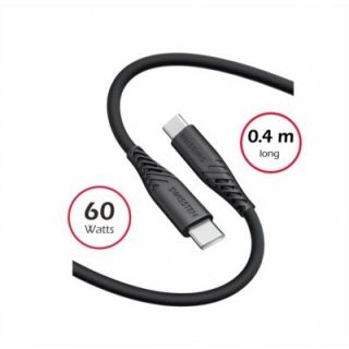 Swissten Soft Silicone USB-C - USB-C 60W Cable 0.4m (71506516)