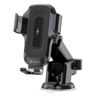 Devia EA497 Car holder with wireless inductive charger 15W (EA497)