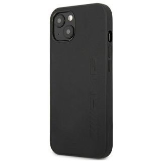 AMG AMHCP13LDOLBK Leather Back Case For Apple iPhone 13 Black (AMHCP13MDOLBK)