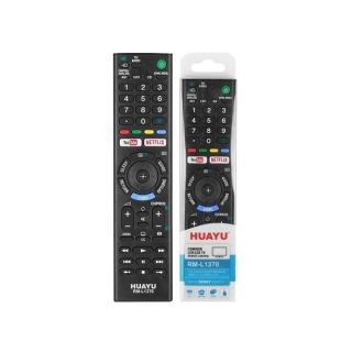 HQ LXH1370 TV remote control SONY LCD / LED / 3D / Netflix RM-L1370 / Black (LXH1370)