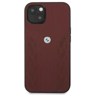 BMW BMHCP13SRSPPR Leather Back Case For Apple iPhone 13 Mini (BMHCP13SRSPPR)