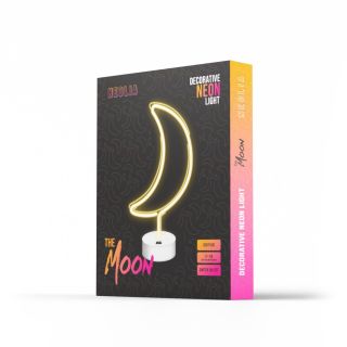 Neolia NNE06 MOON Neon LED Sighboard on stand (NNE06)
