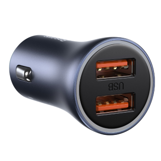 Baseus Golden Contractor Pro Car Charger USB / 40W (CCJD-A0G)