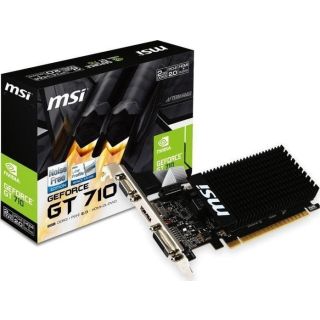 MSI GeForce GT710 2GB DDR3 LP Video card (V809-2000R)