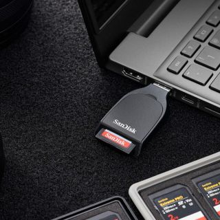 SanDisk QuickFlow SD High-Speed Card Reader USB 3.2 (SDDR-C731-GNANN)