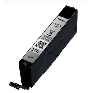 Canon CLI-571GY XL Ink Cartridge Grey 14ml (0335C001)