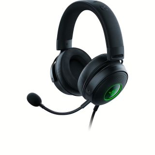 Razer Kraken V3 HyperSense Wired Gaming Headset with Haptic Feedback / Black (RZ04-03770100-R3M1)