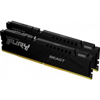 Kingston Memory DDR5 Fury Beast 64GB / (2x32GB) / 5600MT/s / CL36 (KF556C36BBEK2-64)