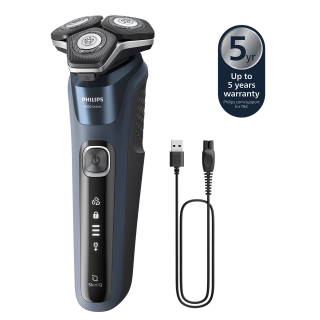 Philips S5885/10 SkinIQ SteelPrecision 360° PowerAdapt Shaver (S5885/10)