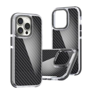 Mocco Acrylic Carbon Back Case for Samsung Galaxy S25 Plus (MO-ACC-SA-S25PL-BK)