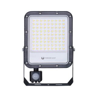 Forever Light Floodlight with Motion Sensor LED PROXIM+ LED 50W / 4000K / 7500lm / IP65 / 150lm/W (RTV200088)