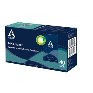 Arctic MX Wipes for removing Thermal Compounds 40pcs. (ACTCP00033A)