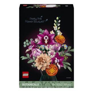 LEGO ICONS 10342 The Botanical Collection - Pretty Pink Flower Bouquet (10342)
