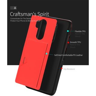 Dux Ducis Pocard Series Premium High Quality and Protect Silicone Case For Apple iPhone XS Max Red (DUX-PO-XSMAX-RE)