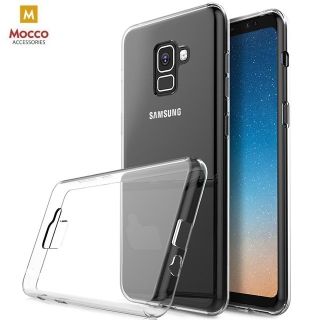 Mocco Ultra Back Case 0.3 mm Silicone Case for Samsung J610 Galaxy J6 Plus (2018) Transparent (MC-BC-SA-J610-TR)