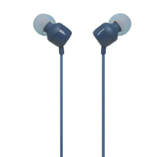 JBL Tune T110 Wired Earphones Blue (JBLT110BLUE)