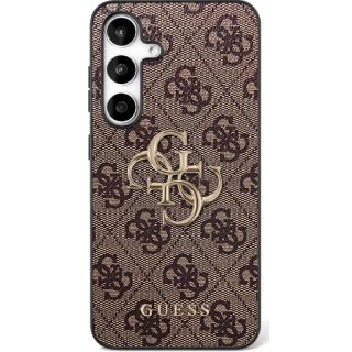 Guess HC PU Leather 4G Metal Logo Case for Samsung Galaxy S25 FE (GUHCS25FE4GMGBR)