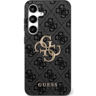 Guess HC PU Leather 4G Metal Logo Case for Samsung Galaxy S25 FE (GUHCS25FE4GMGGR)