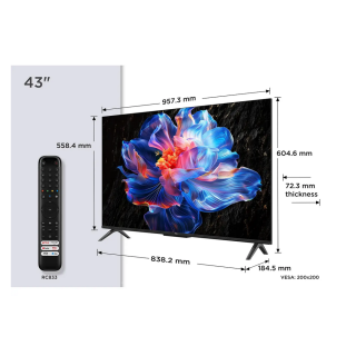 TCL V6C TV 43" / QLED / 3840 x 2160 (43V6C)