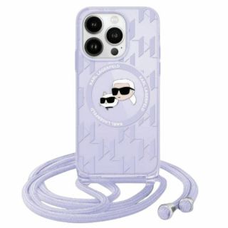 Karl Lagerfeld KLHMP15XHCKCKLCU Rear Cover for Apple iPhone 15 Pro Max (KLHMP15XHCKCKLCU)