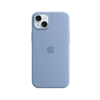 Apple Silicone Case with Magsafe Rear Cover for Apple iPhone 15 Plus (MT193ZM/A)