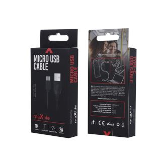 Maxlife Cable USB  / USB-C / 1m / 2A (OEM001647)