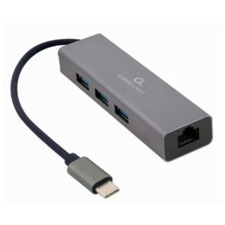Gembird USB-C 3-port USB Docking Station 3.1 Hub (A-CMU3-LAN-01)