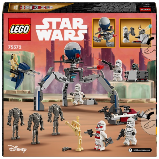 LEGO 75372 Clone Trooper & Battle Droid Battle Pa Constructor (75372)