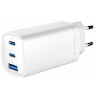 Gembird 3-port 65W GaN USB PD fast Charger (TA-UC-PDQC65-01-W)