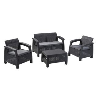 Keter Corfu Set Garden Furniture Set (3253929117169)