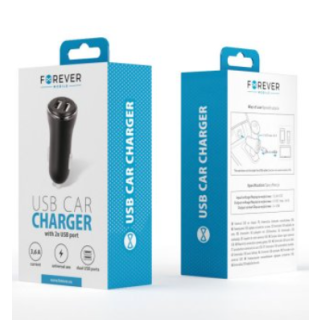 Forever CC-03 2x USB Car Charger (GSM099055)