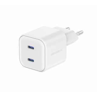 Swissten GaN PD 2x USB-C Travel Charger 20W (22070500)