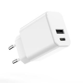 Setty USB / USB-C Travel Charger 20W (GSM106083)
