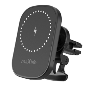 Maxlife MXCH-16 Magnetic Car Holder + Wireless Charging 15W (MXCH-16)