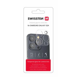 Swissten Tempered Glass For Camera Lens For Samsung Galaxy S24 (94500207)