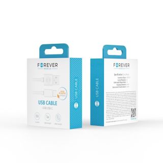 Forever USB - USB-C 3A Cable 1m (GSM106364)