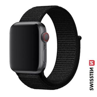 Swissten Nylon Band for Apple Watch 38 / 40 / 41 mm (46000702)
