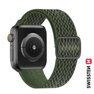 Swissten Nylon Band with Buckle for Apple Watch 38 / 40 / 41 mm (46000708)