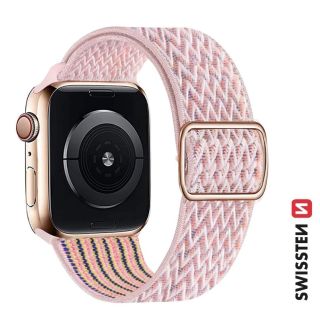 Swissten Nylon Band with Buckle for Apple Watch 38 / 40 / 41 mm (46000707)