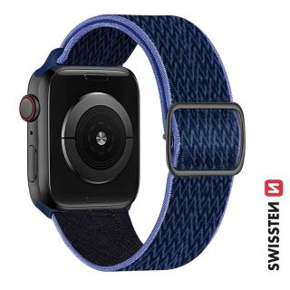 Swissten Nylon Band with Buckle for Apple Watch 38 / 40 / 41 mm (46000706)