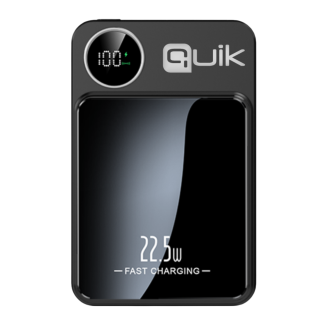 Quik QP-810 Wireless Magnetic Power Bank 10000mAh (QP-810)
