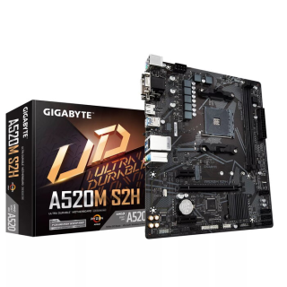 Gigabyte A520M S2H Motherboard AMD Ryzen 5000 Series AM4 DDR4 (A520M-S2H)