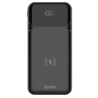 SAVIO BA-09 Wireless Power Bank 10000mAh (BA-09)