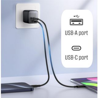 iPeax GaN USB-C / USB-A Charger 45W (90010128)